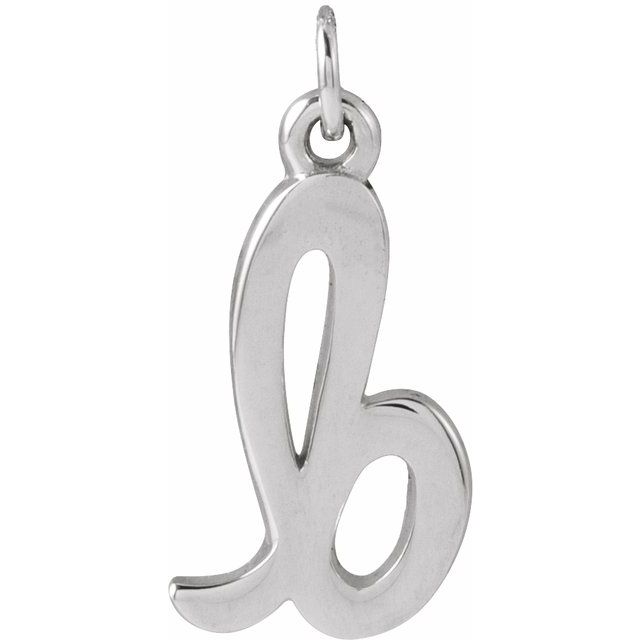 14K Gold Petite Initial Pendant - Options Available