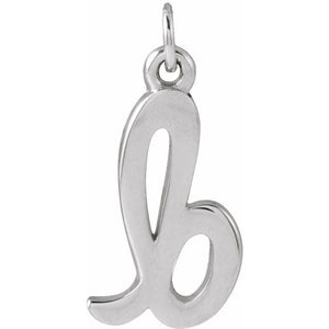 14K Gold Petite Initial Pendant - Options Available