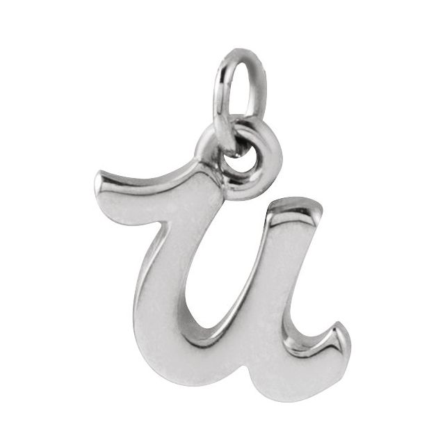14K Gold Petite Initial Pendant - Options Available