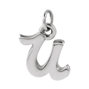 14K Gold Petite Initial Pendant - Options Available