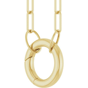 14K White Gold 16