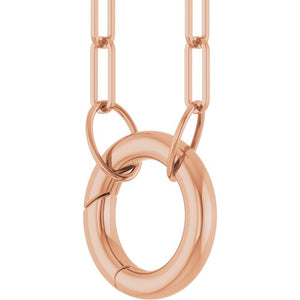 14K White Gold 16