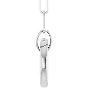 14K White Gold 16