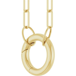 14K White Gold 16