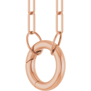 14K White Gold 16