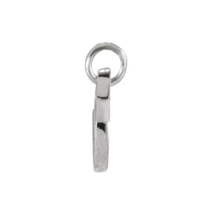 14K White Gold Petite Initial Letter J Pendant - Personal Touch Jewelry