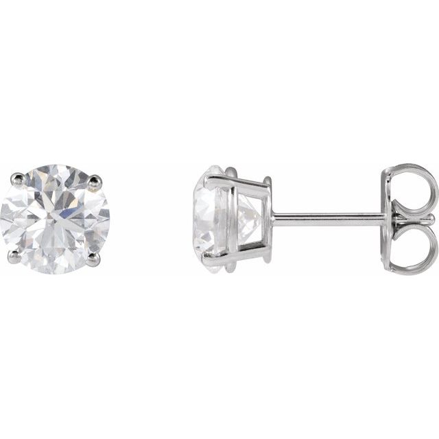 14K Gold Lab-Grown Diamond Stud Earrings