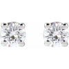 14K Yellow Gold 1/3 CTW Lab-Grown Diamond Stud Earrings