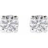 14K Yellow Gold 1/3 CTW Lab-Grown Diamond Stud Earrings