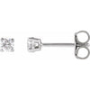 14K Yellow Gold 1/3 CTW Lab-Grown Diamond Stud Earrings