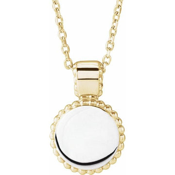 14K Yellow & White Gold