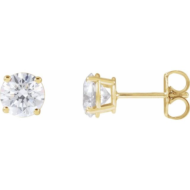 1 1/2 CTW Lab-Grown Diamond Stud Earrings in 14K Gold