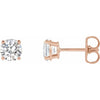 14K Yellow Gold 1/3 CTW Lab-Grown Diamond Stud Earrings