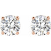 14K Yellow Gold 1/3 CTW Lab-Grown Diamond Stud Earrings