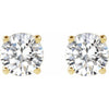 14K Yellow Gold 1/3 CTW Lab-Grown Diamond Stud Earrings