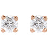 14K Yellow Gold 1/3 CTW Lab-Grown Diamond Stud Earrings