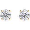 14K Yellow Gold 1/3 CTW Lab-Grown Diamond Stud Earrings