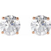 14K Yellow Gold 1/3 CTW Lab-Grown Diamond Stud Earrings