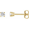 14K Yellow Gold 1/3 CTW Lab-Grown Diamond Stud Earrings