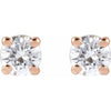 14K Yellow Gold 1/3 CTW Lab-Grown Diamond Stud Earrings