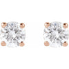 14K Yellow Gold 1/3 CTW Lab-Grown Diamond Stud Earrings