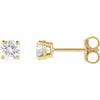 14K Yellow Gold 1/3 CTW Lab-Grown Diamond Stud Earrings