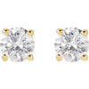 14K Yellow Gold 1/3 CTW Lab-Grown Diamond Stud Earrings