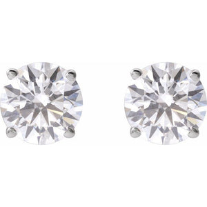 14K Yellow Gold 1/3 CTW Lab-Grown Diamond Stud Earrings