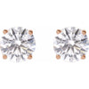 14K Yellow Gold 1/3 CTW Lab-Grown Diamond Stud Earrings