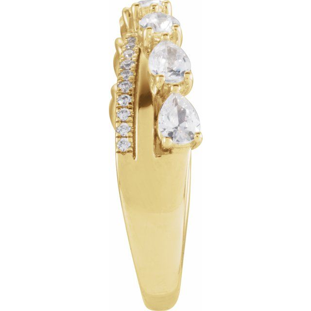 14K Gold Natural Diamond Ring - Options Available