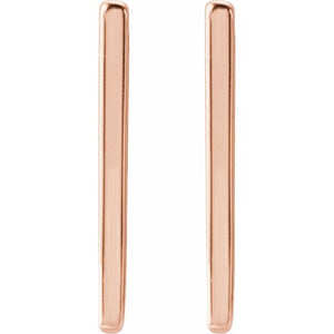 Platinum 20mm Geometric Hinged Hoop Earrings – Modern Elegance