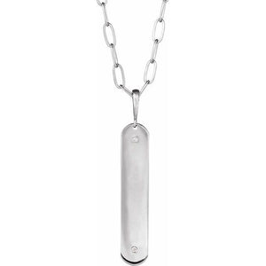14K White Gold, 18