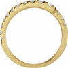 14K Yellow Gold 9/10 CTW Lab-Grown Diamond Bypass Ring