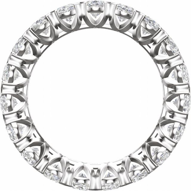 2 1/2 CTW Lab-Grown Diamond Eternity Band Crafted in 14K Gold