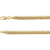 14K Yellow Gold, 4.35 mm Miami Cuban Curb Chain – Elegant Luxury