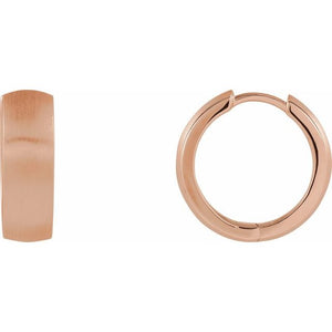 14K Gold Hinged Earrings - Options Available