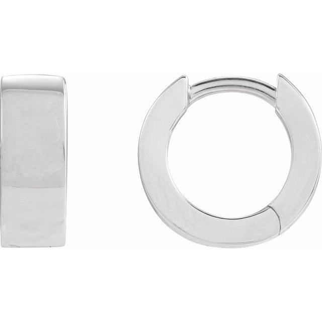Sterling Silver Hinged Earrings