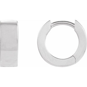 Sterling Silver Hinged Earrings