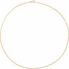 14K Yellow Gold, 1.3 mm 7