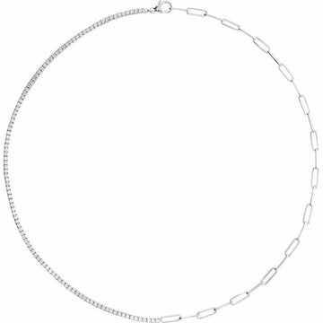 14K White