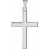 14K Yellow Cross Pendant