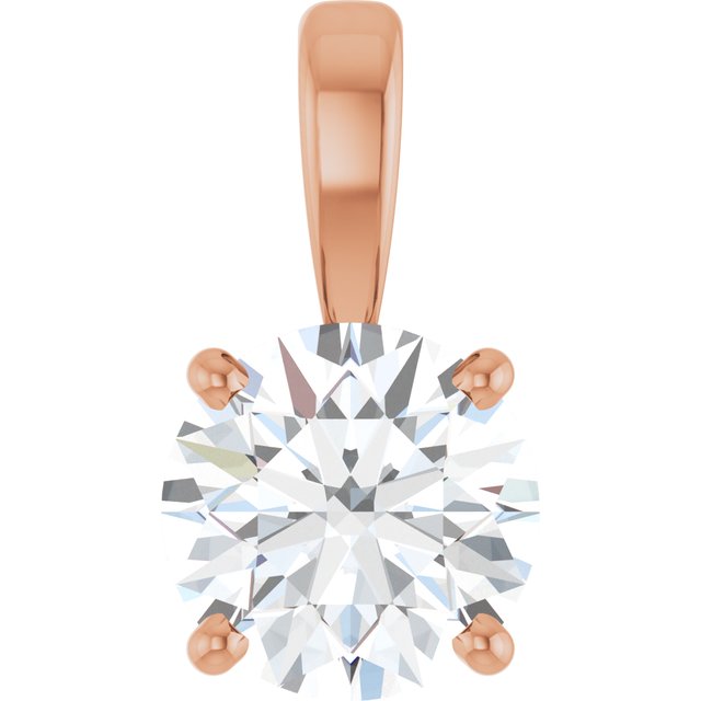 14K Gold Natural Diamond Necklace - Options Available