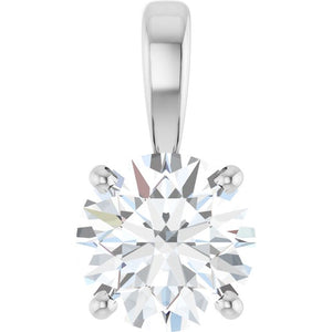 14K Gold Natural Diamond Necklace - Options Available