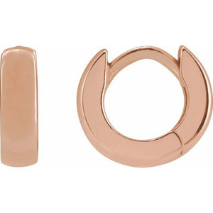 Hinged Earring | 14K Gold, Silver & Platinum | 8–17.5 Mm × 2.3–3 Mm | Hinged