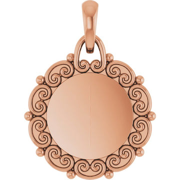 14K Rose Gold