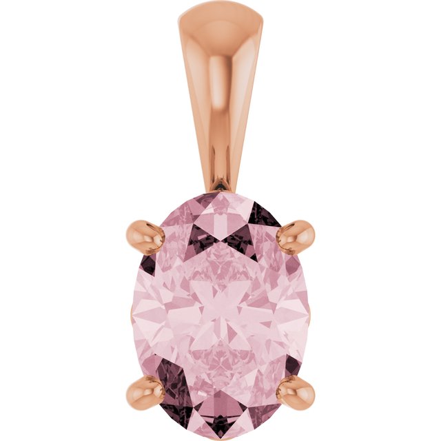 Natural Peridot Scroll Setting Pendant