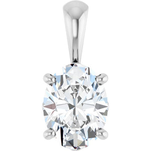 Natural Pink Tourmaline Scroll Setting Pendant in 14K Gold, Rose & Yellow