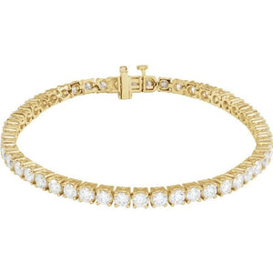 14K Yellow Gold 7