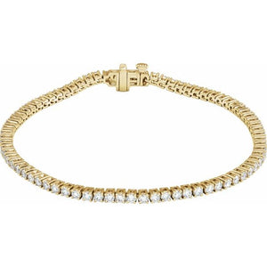14K Yellow Gold 7