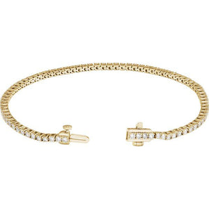 14K Yellow Gold 7